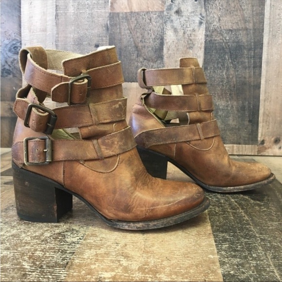 Freebird Rollin/Rolln by Steven Leather Boots 7 - Picture 10 of 12